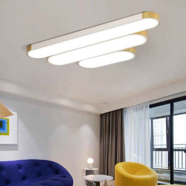Luminara – Modern rectangular ceiling light with LED technology - Image 2